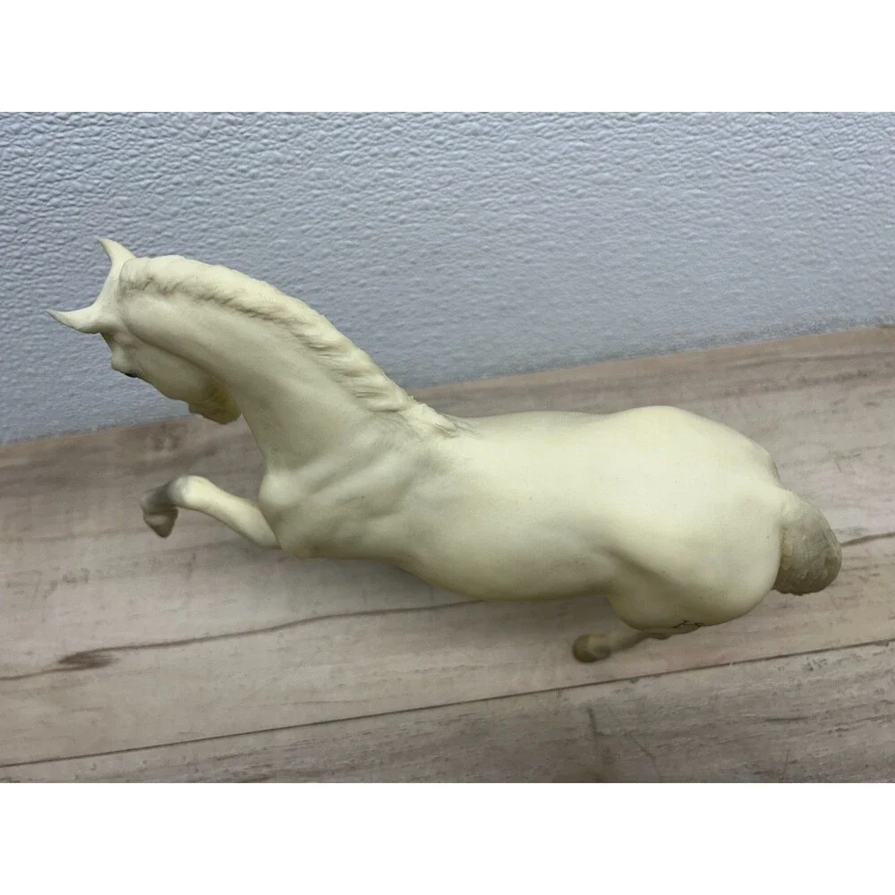 Vtg 1979 Breyer Legionario III Andalusian Stallion Alabaster Horse Mold # 68
